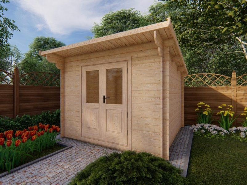 Tuinhuis Zeist 3x3m 28mm