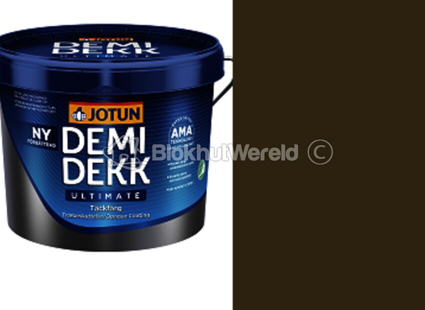 Jotun Verfbeits Khaki grijs Dekkend 10L (RAL7008)