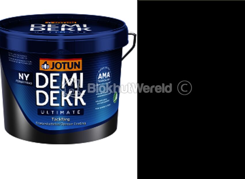 Jotun Verfbeits Gitzwart Dekkend 10L (RAL9005)