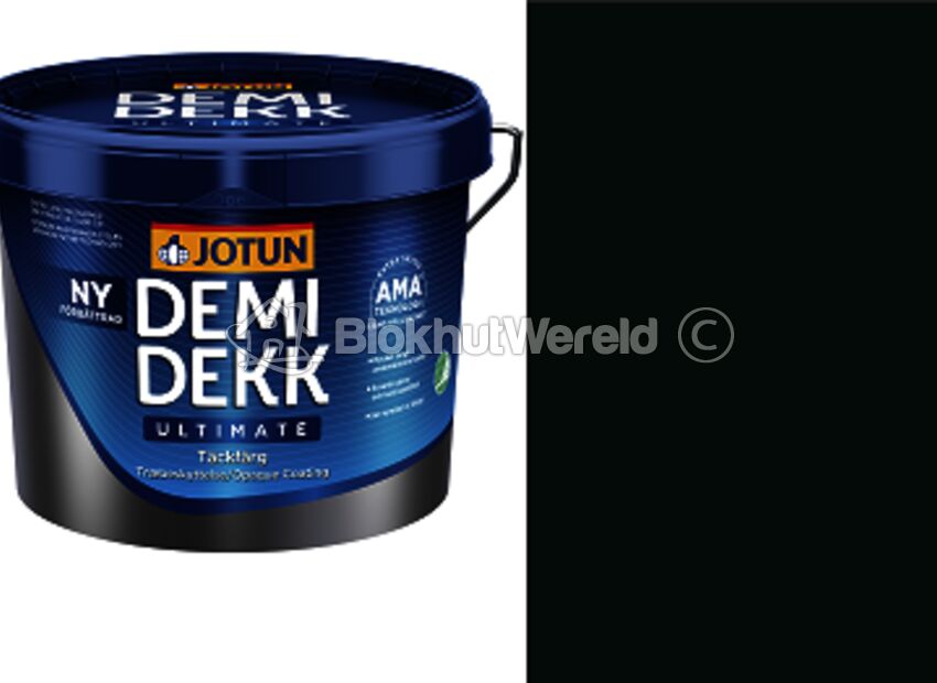 Jotun Verfbeits fir groen Dekkend 10L (RAL6009)