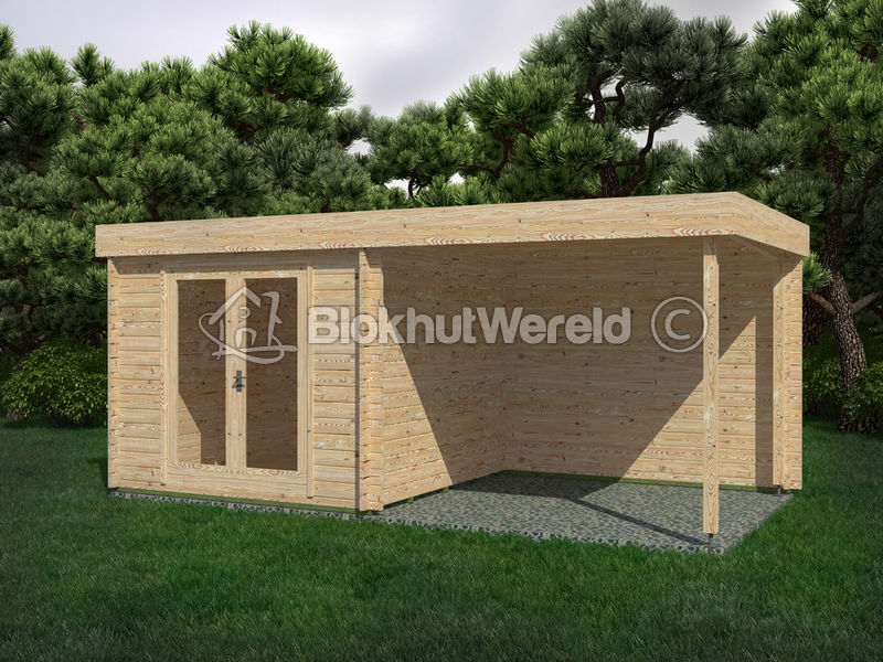 Blokhut Ouderkerk 5,9×3,0m 44mm