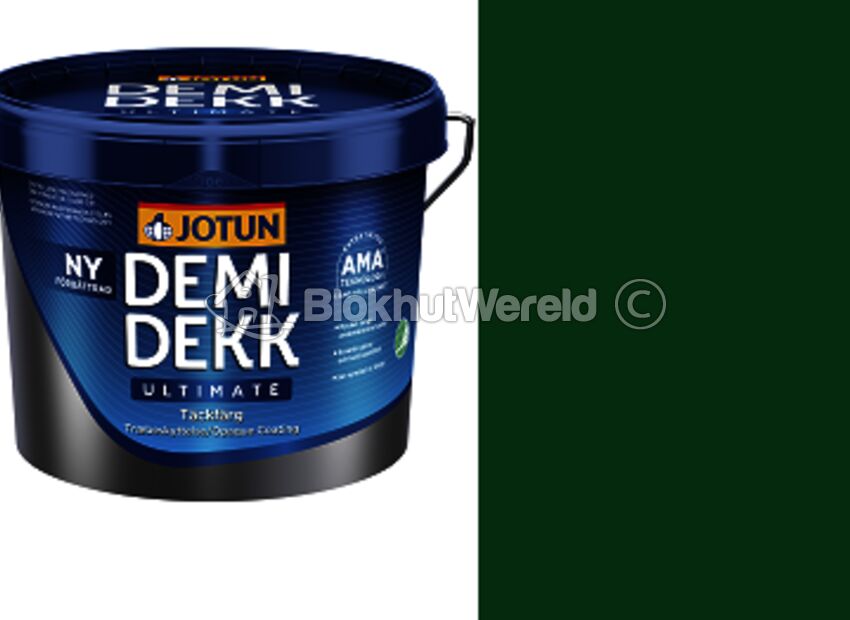 Jotun Verfbeits emerald groen Dekkend 0,75L (RAL6001)